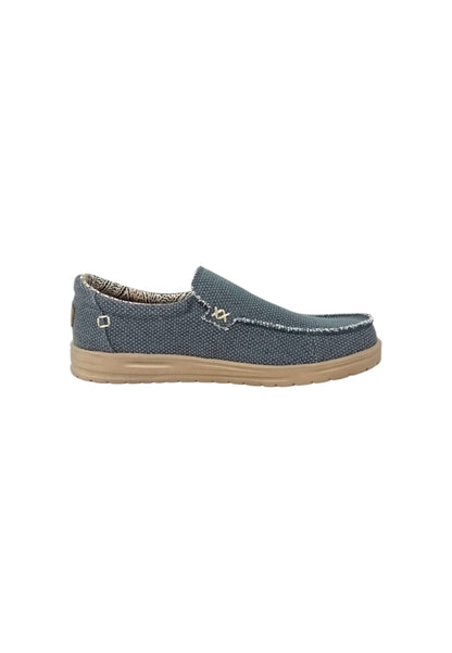 Mocassini HEYDUDE MIKKA BRAIDED 40124-4NL DEEPBLUE Uomo