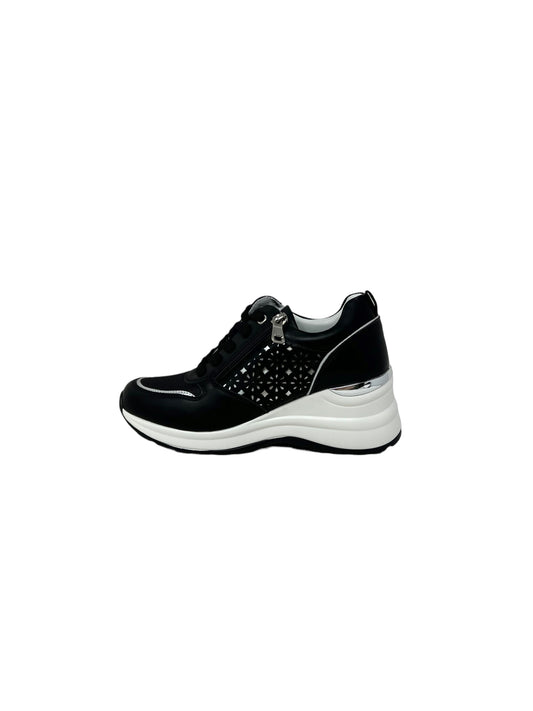 Sneakers InBlu IN000337 NE nero donna