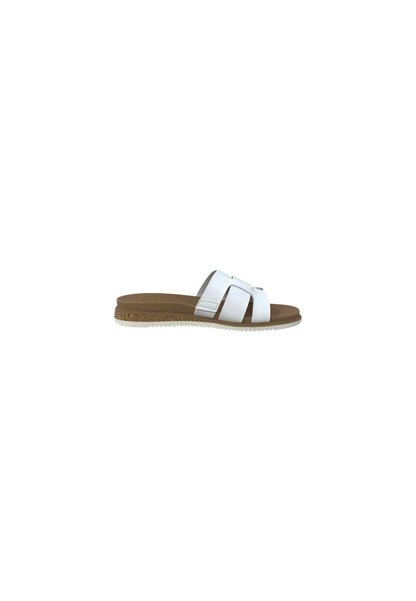 Ciabatta SKECHERS DESSERT KISS LOW PEAK LOOK 114707/WHT Donna