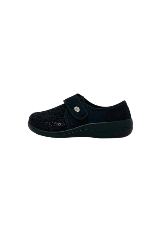 Pantofola chiusa SANYCOM  7175 ragnatela NERO DONNA