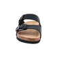 Ciabatta GRUNLAND HOLA CB2445-11 nero  ragazza/donna