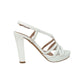 Sandalo col tacco JOEL A7575 NAPPA BIANCO donna